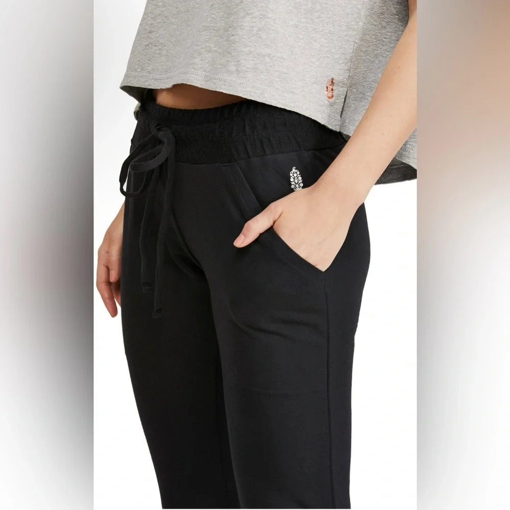 💫FP Movement by Free People Sunny Skinny Black Sweatpants, NWT, XS - Picture 2 of 12